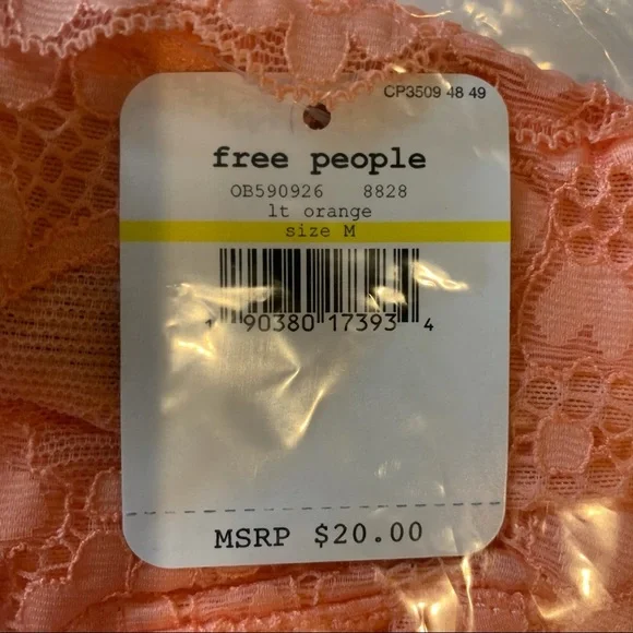 Free People Galloon Lace Halter Bralette - Picture 3 of 4